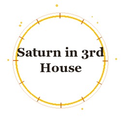 Saturn in 3rd House